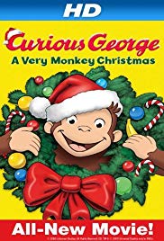 Watch Free Curious George: A Very Monkey Christmas (2009)