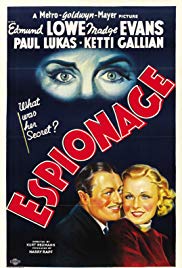Watch Free Espionage (1937)