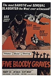Watch Free Five Bloody Graves (1969)