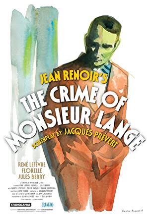 Watch Free Le crime de Monsieur Lange (1936)