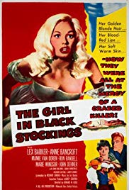 Watch Free The Girl in Black Stockings (1957)